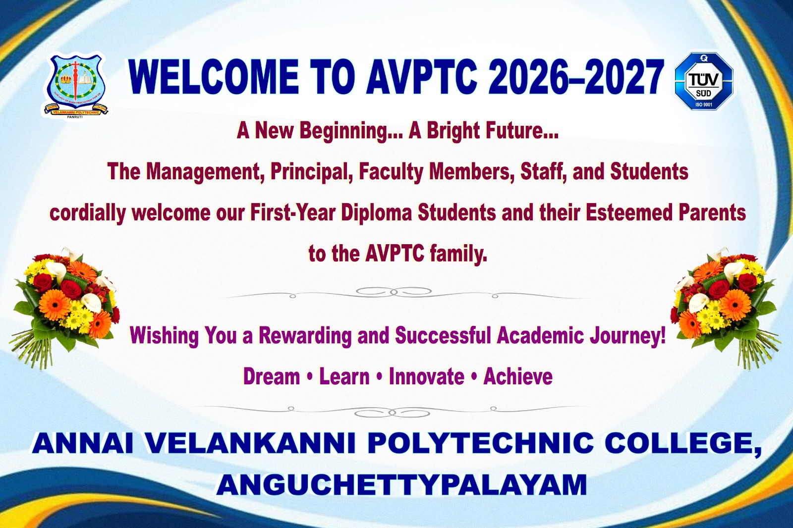 An Induction Programme for the first-year students (2026–2027) held on 17 June 2026