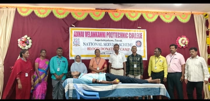 An awareness programme on blood donation camp